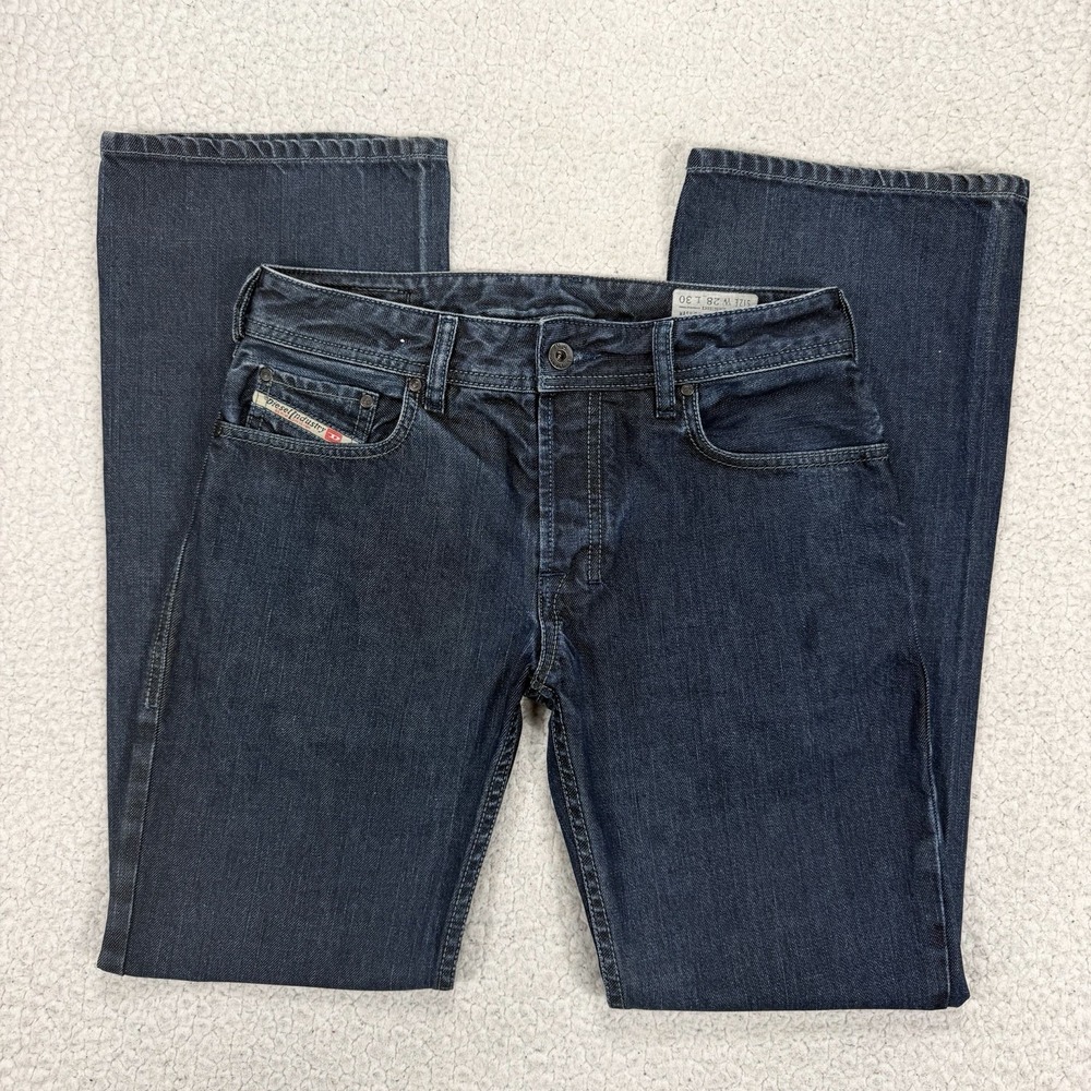 Diesel Zatiny Bootcut Mens 28x29 Jeans Made In Italy Y2K Western Rodeo Designer
